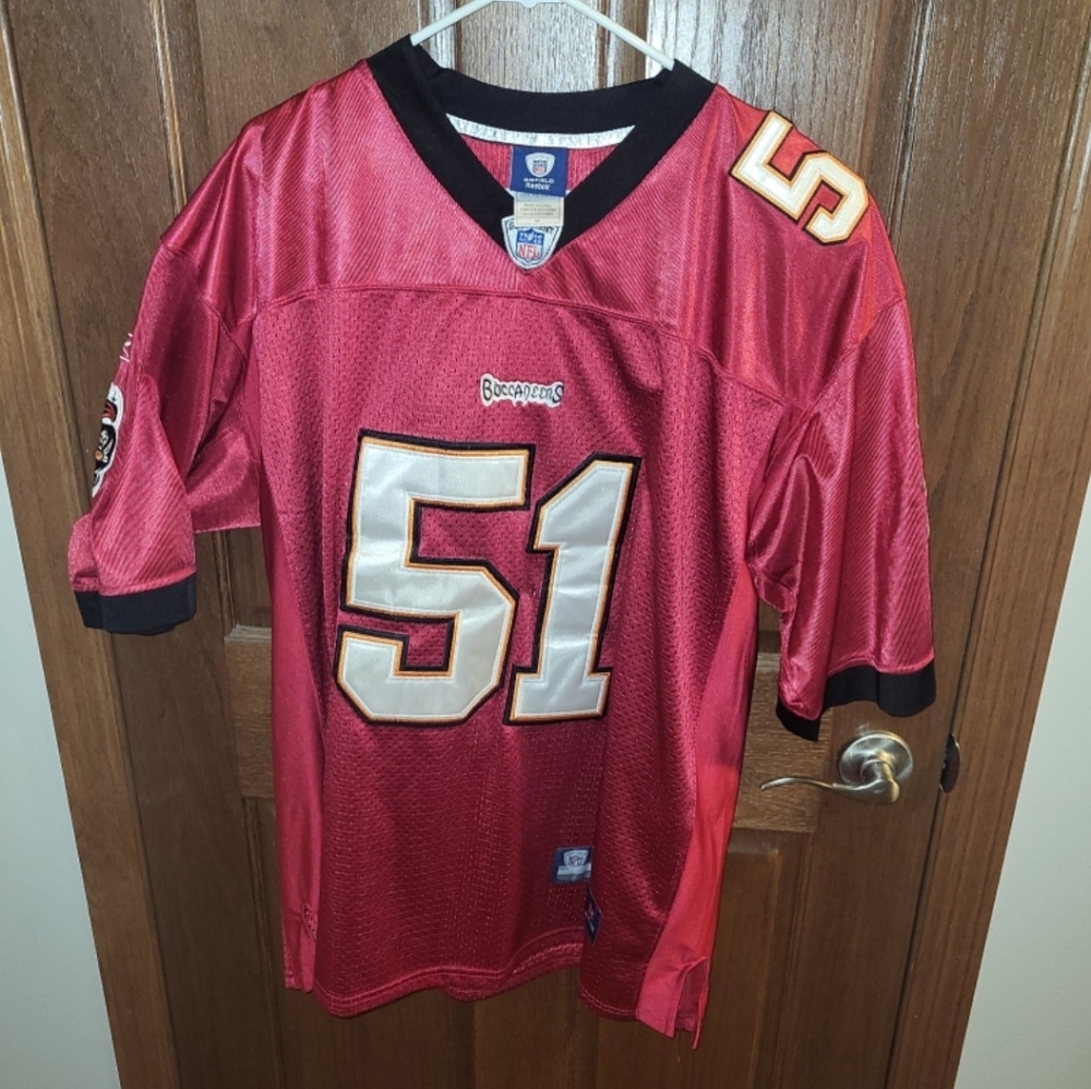 *SOLD* Reebok NFL On Field Tampa Bay Buccaneers Barrett Rudd Jersey #51 size 54